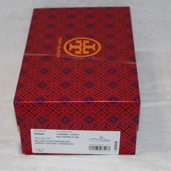 NWT Tory Burch Miller Cloud Shearling Sandals New in Box - Picture 6 of 6